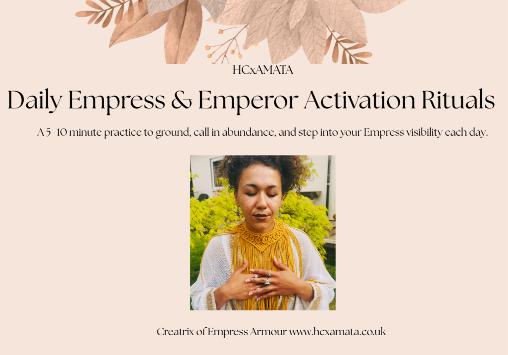 Downloadable PDF Daily Empress & Emperor Activation Rituals