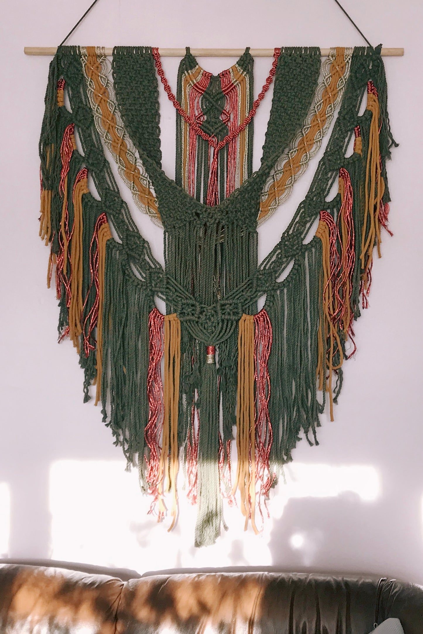 Macrame Layered Wall Hanging Custom