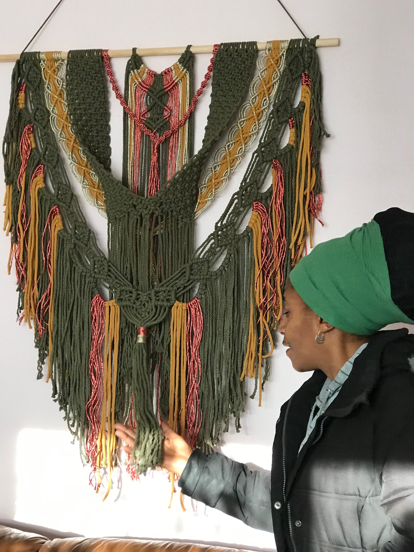 Macrame Layered Wall Hanging Custom