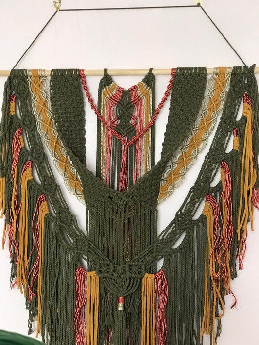 Macrame Layered Wall Hanging Custom